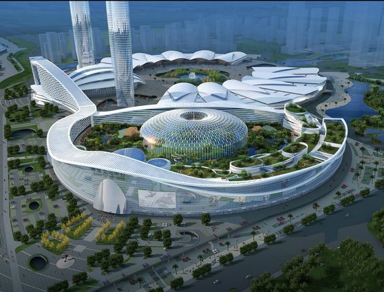 Wuhan new city international exhibition center